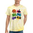 Retro Gamer Controller 80s 90s Video Game Arcade Nostalgia Tie-Dye T-Shirts Yellow Tie-Dye Retro Gamer Controller 80s 90s Video Game Arcade Nostalgia Tie-Dye T-Shirts Yellow Tie-Dye