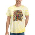 Retro Nostalgia Era Disco Groovy 80s 90s Vintage Aesthetic Tie-Dye T-Shirts Yellow Tie-Dye