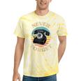 Retro Phone Never Forget Nostalgia Vintage Raglan Baseball Tee Tie-Dye T-Shirts Yellow Tie-Dye