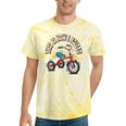 This How I Rolled Retro Tricycle 80s 90s Kid Nostalgia Tie-Dye T-Shirts Yellow Tie-Dye