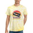 Tracking Adjustments Required Nostalgia VHS Retro Tape Tie-Dye T-Shirts Yellow Tie-Dye