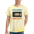 VHS Cassette Tape Retro 80s 90s Nostalgia Tie-Dye T-Shirts Yellow Tie-Dye VHS Cassette Tape Retro 80s 90s Nostalgia Tie-Dye T-Shirts Yellow Tie-Dye