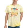 Vintage 1995 Retro Classic 90s Nostalgia Throwback Vibe Tie-Dye T-Shirts Yellow Tie-Dye