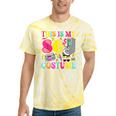 Vintage 80s Vibes Costume Nostalgia 1980s Fashion Cassette Tie-Dye T-Shirts Yellow Tie-Dye