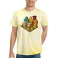 Vintage Board Game Art – Tabletop Nostalgia Tie-Dye T-Shirts Yellow Tie-Dye