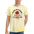 Vintage Please Be Patient With Me I'm From The 1900s Funny Tie-Dye T-Shirts Yellow Tie-Dye