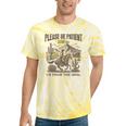 Western Please Be Patient With Me I'm From The 1900s Tie-Dye T-Shirts Yellow Tie-Dye