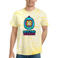 Women's Adulting Is A Myth Retro Pixel Pet Nostalgia Millennials Tie-Dye T-Shirts Yellow Tie-Dye