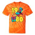 1980 Retro Raised In The 80s Old School Nostalgia Vibes Tie-Dye T-Shirts Orange Tie-Dye