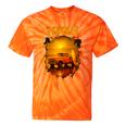 1985 Vintage Sunset Surf Truck Retro Beach Nostalgia Tie-Dye T-Shirts Orange Tie-Dye