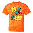 1989 Retro Raised In The 80s Old School Nostalgia Vibes Tie-Dye T-Shirts Orange Tie-Dye