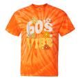 60's Vibe Vintage Nostalgia Mixtape Era 1960s Party Groovy Tie-Dye T-Shirts Orange Tie-Dye