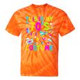 This Is My 70's Costume Nostalgia Mixtape Era 1970s Party Premium Tri-Blend Tie-Dye T-Shirts Orange Tie-Dye