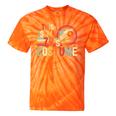 This Is My 70's Costume Retro Style Nostalgia 1970s Vintage Premium Tri-Blend Tie-Dye T-Shirts Orange Tie-Dye