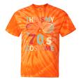 This Is My 70s Costume Vintage Style Nostalgia 1970s Retro Tie-Dye T-Shirts Orange Tie-Dye
