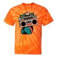 80s 90s Retro Party Costume Nostalgia Boombox Music Hip Hop Tie-Dye T-Shirts Orange Tie-Dye