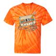 80s 90s Retro Party Costume Nostalgia Cassette Tape Pencil Tie-Dye T-Shirts Orange Tie-Dye