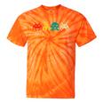 80s Video Game Nostalgia Retro Vintage Arcade Novelty Tie-Dye T-Shirts Orange Tie-Dye