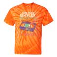 90s Baby Tired Millennial Burnout Nostalgia Parenting Tie-Dye T-Shirts Orange Tie-Dye