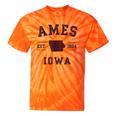 Ames Iowa Est 1864 Nostalgia Tie-Dye T-Shirts Orange Tie-Dye