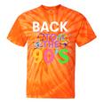 Back To The 90's Mixtape Era Nostalgia Retro 1990 90's Style Premium Tri-Blend Tie-Dye T-Shirts Orange Tie-Dye