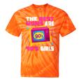 The Best Moms Are 90s Girls 90s Aesthetic Mom Nostalgia Tie-Dye T-Shirts Orange Tie-Dye