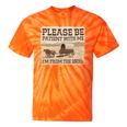 Boomer Millennial Please Be Patient I'm From The 1900s Tie-Dye T-Shirts Orange Tie-Dye