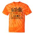 Cassette Tee 80s 90s Retro Party Costume Nostalgia Cassette Tie-Dye T-Shirts Orange Tie-Dye