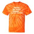 Caution May Buffer I'm From The 1900s Premium Tie-Dye T-Shirts Orange Tie-Dye