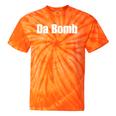 Da Bomb 90s Nostalgia Quote Tie-Dye T-Shirts Orange Tie-Dye