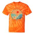 I Dig The 70s Aesthetic Nostalgia 1970's Retro 70s Party Tie-Dye T-Shirts Orange Tie-Dye