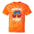 Discipline Arsenal Pinoy Nostalgia Filipino Tsinelas Tie-Dye T-Shirts Orange Tie-Dye