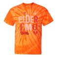 Elder Emo Retro Punk Typography Nostalgia Tie-Dye T-Shirts Orange Tie-Dye