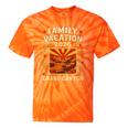 Family Vacation Grand Canyon 2026 Nostalgia Tie-Dye T-Shirts Orange Tie-Dye