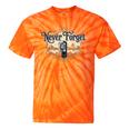 Never Forget Payphones – Retro Humor Nostalgia Graphic Tie-Dye T-Shirts Orange Tie-Dye