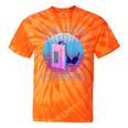 Never Forget Retro 80s 90s Nostalgia Tie-Dye T-Shirts Orange Tie-Dye