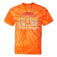 Never Forget Retro Nostalgia Vintage Cassette Tie-Dye T-Shirts Orange Tie-Dye