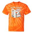 Never Forget VHS Tape Cassette Floppy Disk Nostalgia 80s 90s Tie-Dye T-Shirts Orange Tie-Dye
