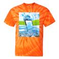 Frutiger Aero Aesthetic Tech Water Fishes Monitor Screen Tie-Dye T-Shirts Orange Tie-Dye Frutiger Aero Aesthetic Tech Water Fishes Monitor Screen Tie-Dye T-Shirts Orange Tie-Dye