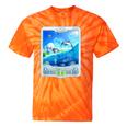 Frutiger Aero Skeuomorphism User Interface Nostalgia Tie-Dye T-Shirts Orange Tie-Dye