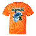 Frutiger Aero Splashy Dolphin Y2k Aesthetic Graphic Tie-Dye T-Shirts Orange Tie-Dye
