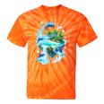 Frutiger Aero Tie-Dye T-Shirts Orange Tie-Dye