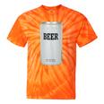 Generic Beer 1980s 80s Nostalgia Tie-Dye T-Shirts Orange Tie-Dye