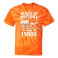 Gentle Nostalgia Plea Please Be Patient I'm From The 1900s Premium Tie-Dye T-Shirts Orange Tie-Dye