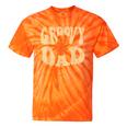 Groovy Dad 70s Aesthetic Nostalgia 1970's Retro Dad Tie-Dye T-Shirts Orange Tie-Dye Groovy Dad 70s Aesthetic Nostalgia 1970's Retro Dad Tie-Dye T-Shirts Orange Tie-Dye