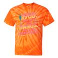 Hilarious 1985 Big Hair Bangs Joke For Gen X Nostalgia Tie-Dye T-Shirts Orange Tie-Dye