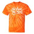 I'm From The 1900s Handwritten Calligraphy Premium Tie-Dye T-Shirts Orange Tie-Dye