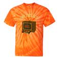 I'm This Old Please Rewind 80s 90s Nostalgia VHS VCR Tie-Dye T-Shirts Orange Tie-Dye