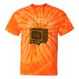 I'm This Old Please Rewind 80s 90s Nostalgia VHS VCR Tie-Dye T-Shirts Orange Tie-Dye