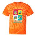 Just Built Different I'M From The 1900S Retro Premium Tie-Dye T-Shirts Orange Tie-Dye
